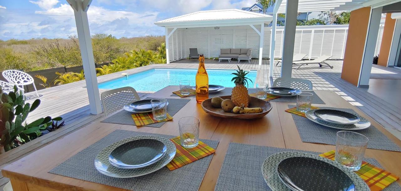 Villa Fleur De Goyave - Tres Bien Ventilee - Vue Degagee Saint-Francois  Exterior foto